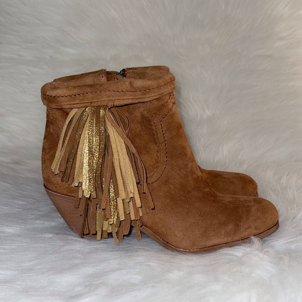 Sam Edelman brown suede boots - Picture 2 of 16